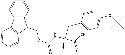 Serie α-Me protetta Fmoc-α-Me-Tyr ((tBu) -OH CAS 1309873-74-2 HPLC 99+